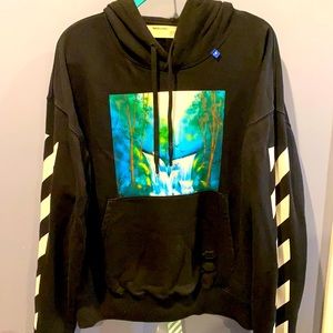 Off-White Hoodie “Diag Waterfall”